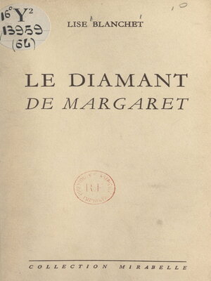cover image of Le diamant de Margaret